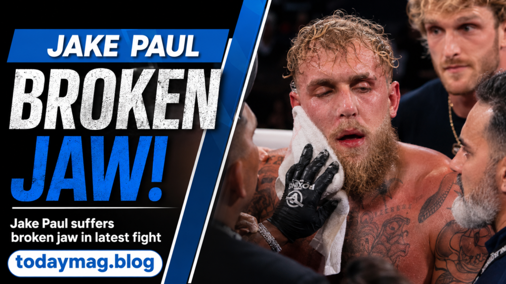 jake paul broken jaw