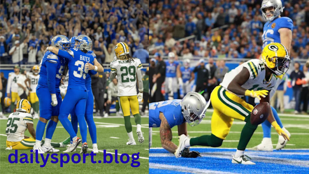 Detroit Lions vs Green Bay Packers Match Player Stats