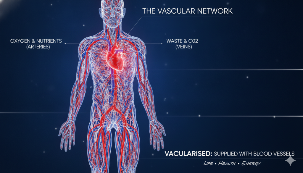 meaning of vascularised