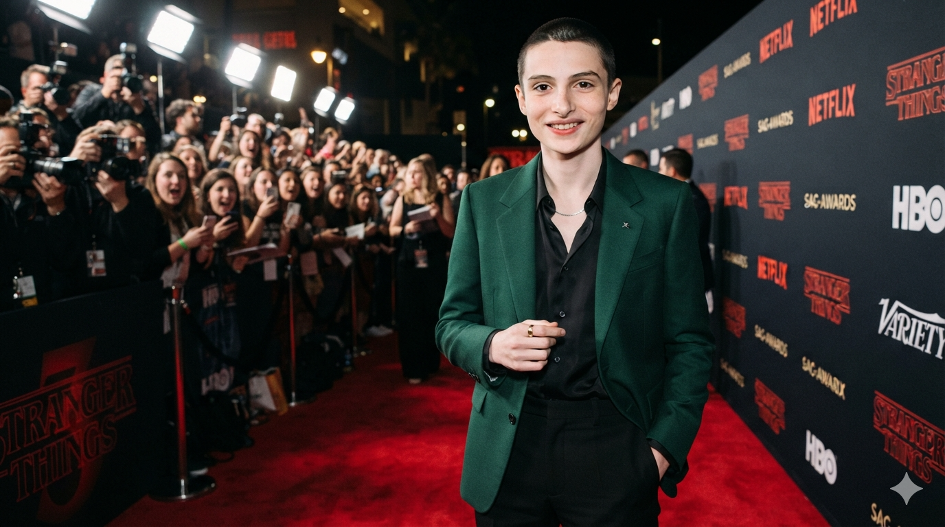 finn wolfhard buzz cut