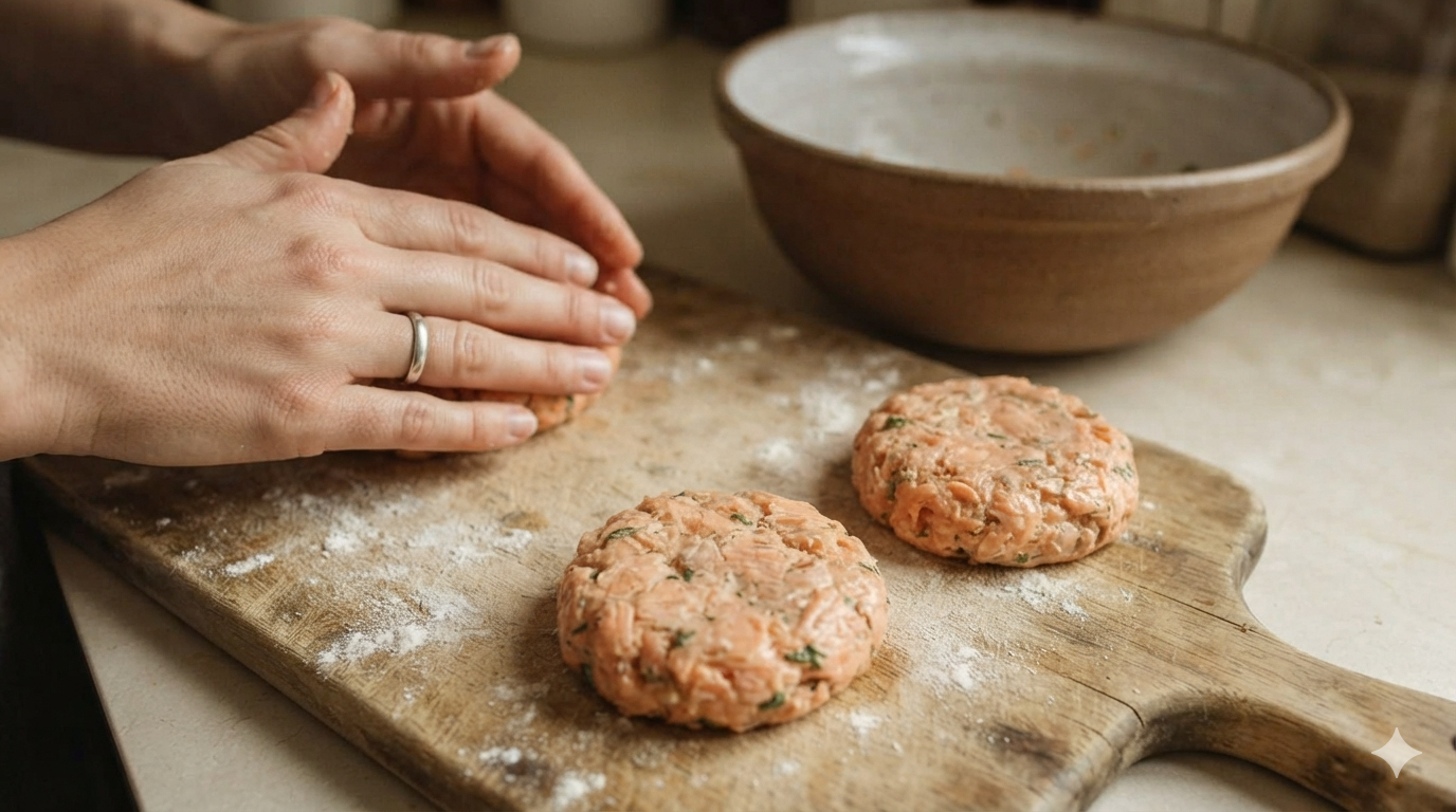 old fashioned salmon patties recipe